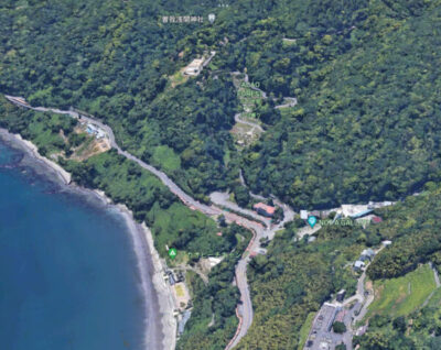 アカオフォレストの衛星画像